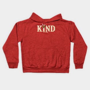 Bee Kind retro Kids Hoodie